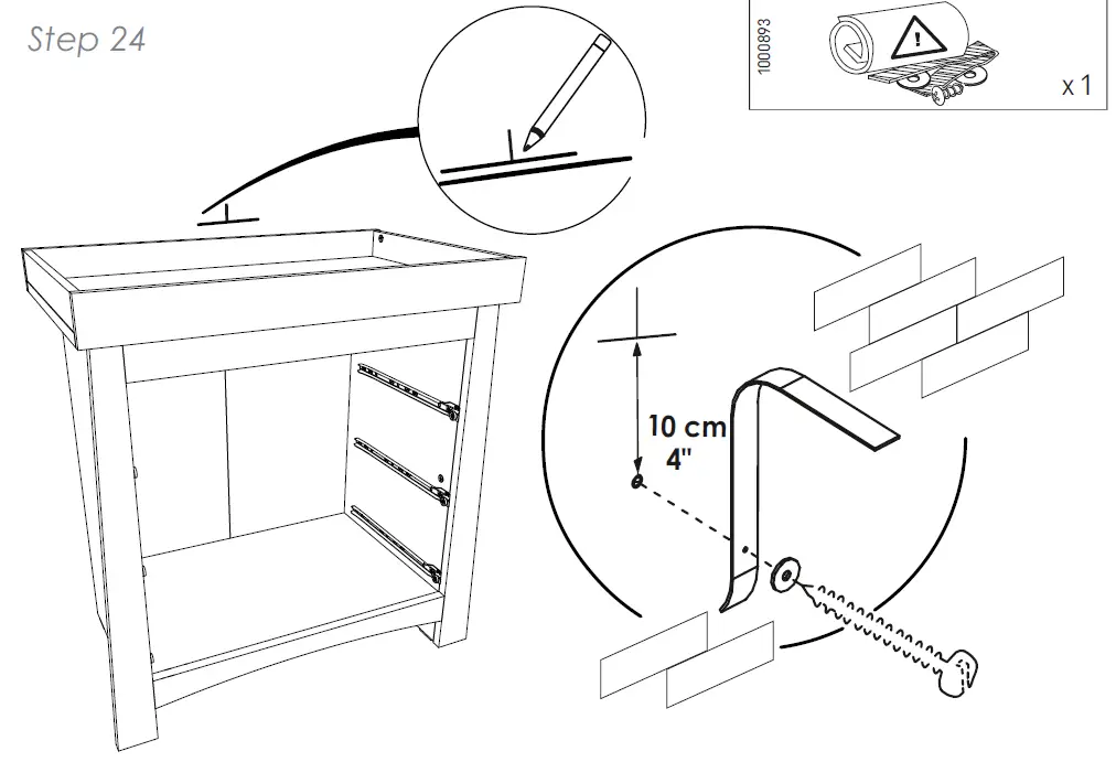 CuddleCo Isla 3 Drawer Dresser 16