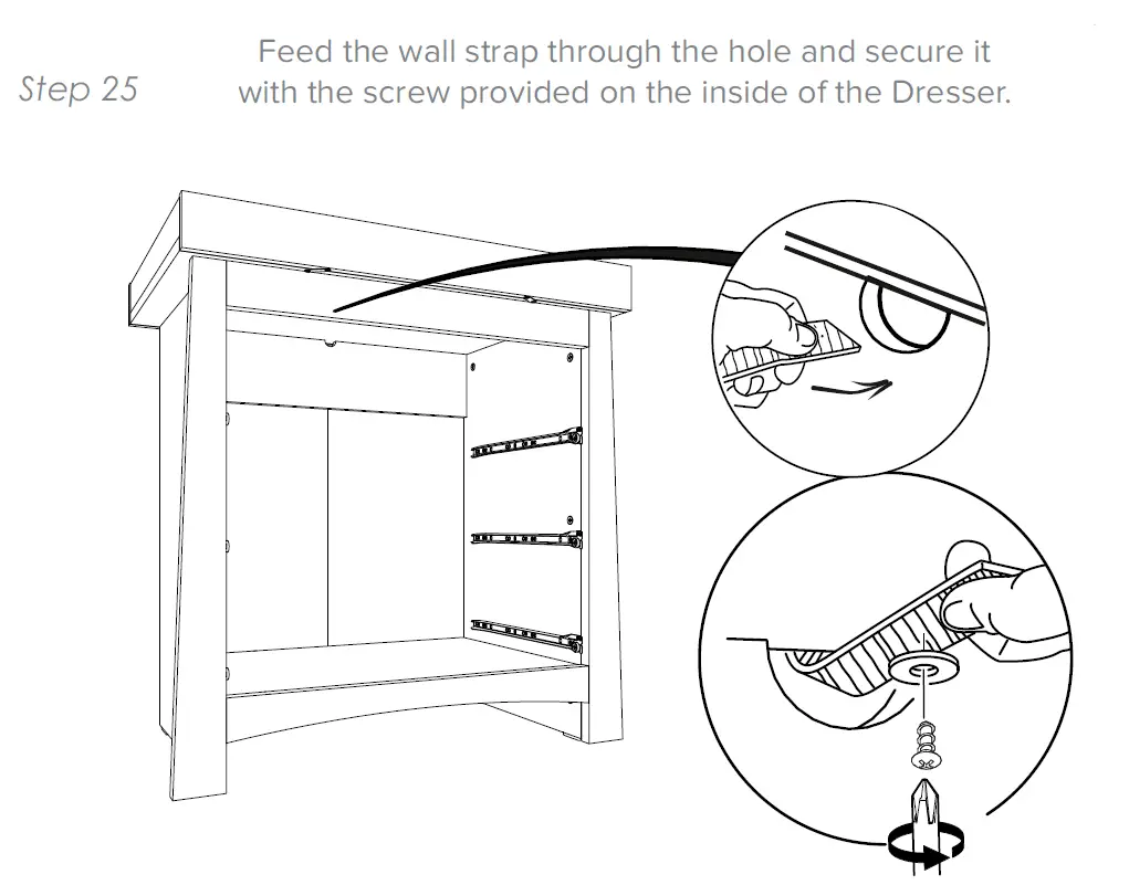 CuddleCo Isla 3 Drawer Dresser 17
