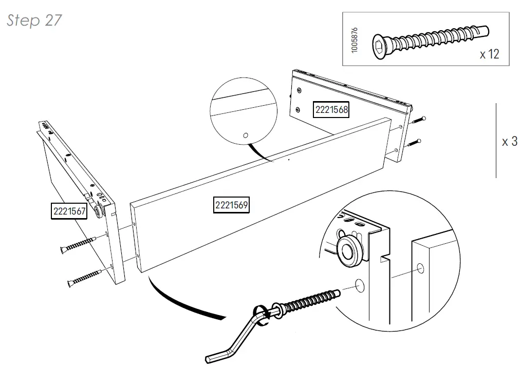 CuddleCo Isla 3 Drawer Dresser 19