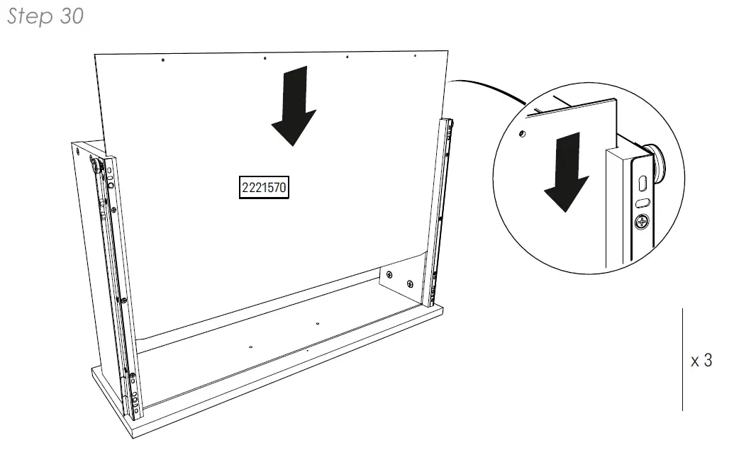 CuddleCo Isla 3 Drawer Dresser 22