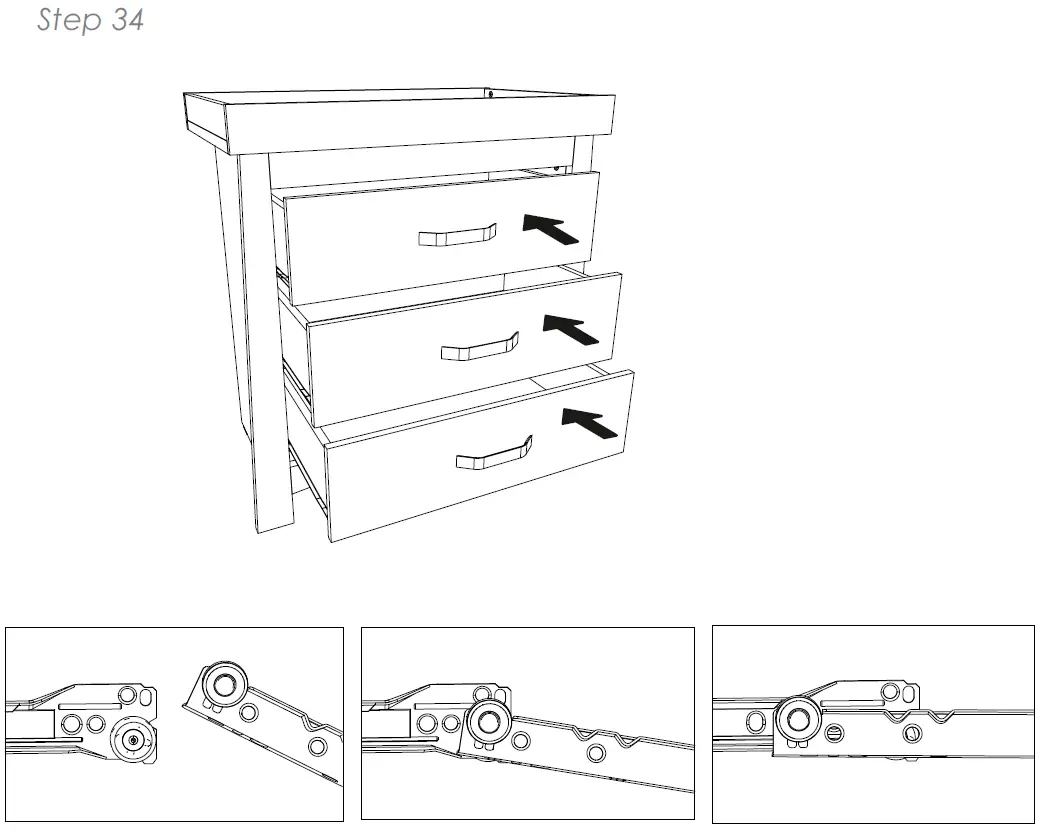 CuddleCo Isla 3 Drawer Dresser 25