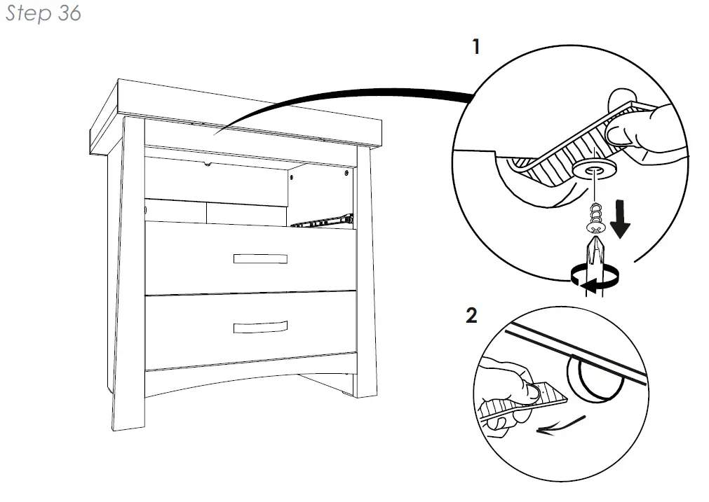 CuddleCo Isla 3 Drawer Dresser 28