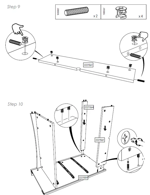 CuddleCo Isla 3 Drawer Dresser 7