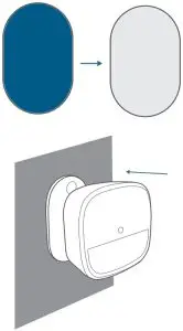  Use the 3M adhesive strip