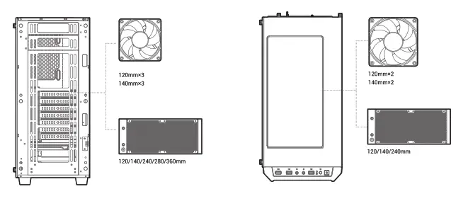 DEEPCOOL D-SHIELD V2 Mid Tower Case - Fig12