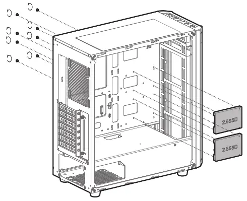 DEEPCOOL D-SHIELD V2 Mid Tower Case - Fig7