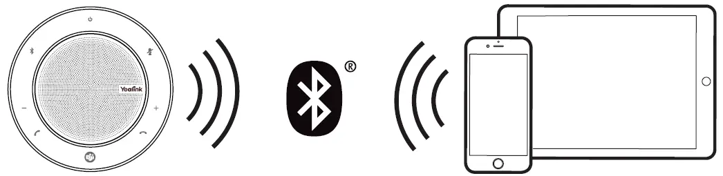Connect to smartphone via Bluetooth