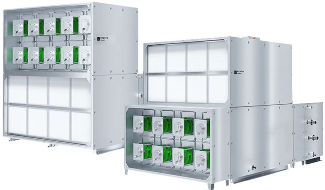 VTS RH+T-SENS-D-MODRTU Compact Floor-Mounted Air Handling Units