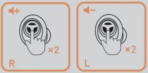 Touch Control Buttons