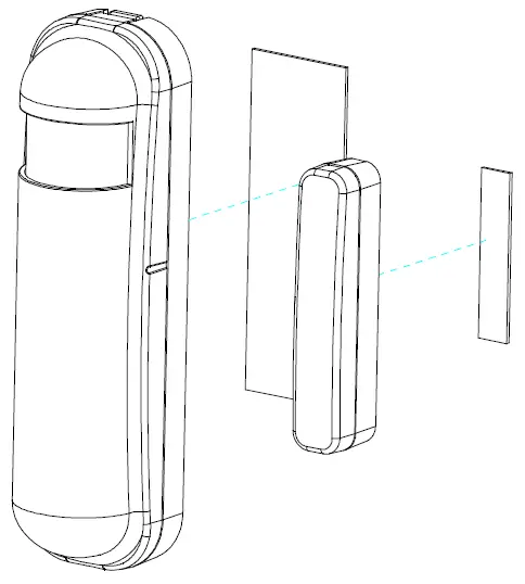 Z-Wave Slim Multisensor PST02-A B C installation 1