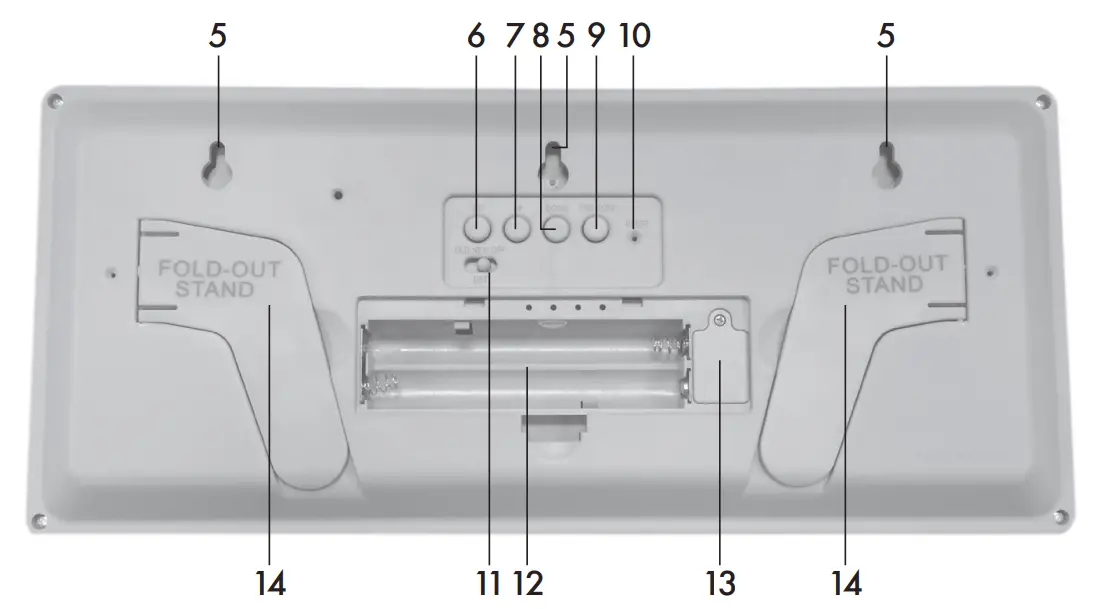 ACURITE 75173 Intelli-Time Digital Clock - figure 2