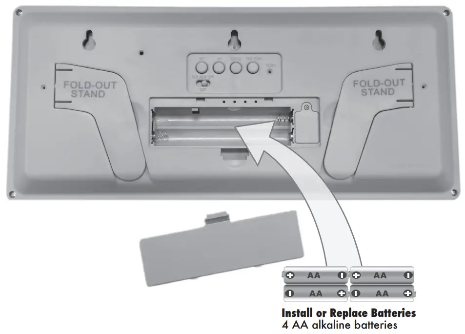 ACURITE 75173 Intelli-Time Digital Clock - figure 3