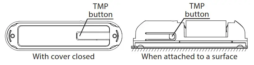 Fibaro Door-window Sensor 2 FGDW-002 -- Tamper (TMP) button
