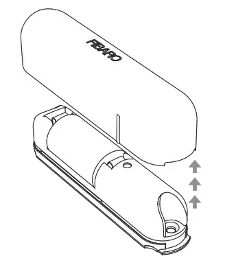 Fibaro Door-window Sensor 2 FGDW-002 -- lTake off the cover
