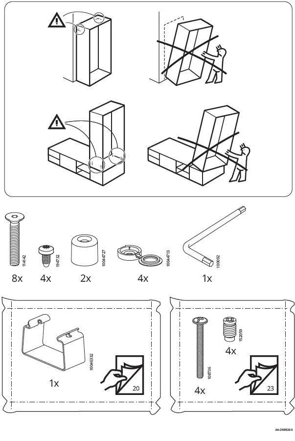 IKEA PLATSA Open Shelving Unit installation-1