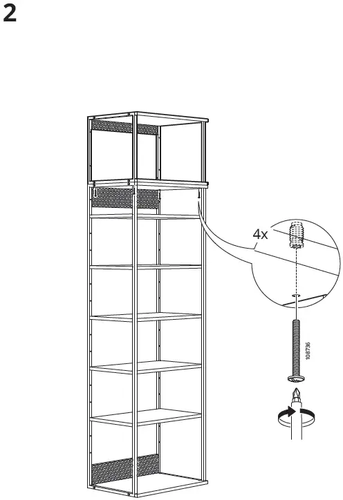 IKEA PLATSA Open Shelving Unit installation-19