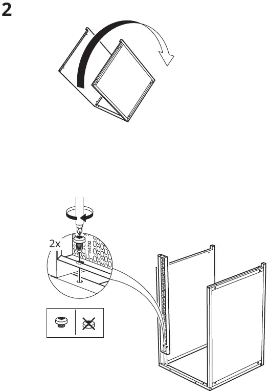 IKEA PLATSA Open Shelving Unit installation-3