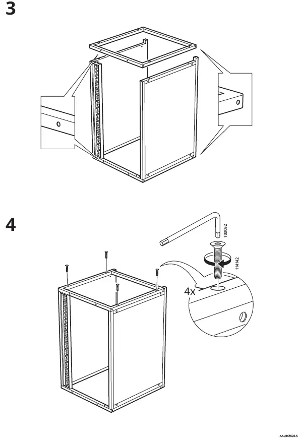 IKEA PLATSA Open Shelving Unit installation-5