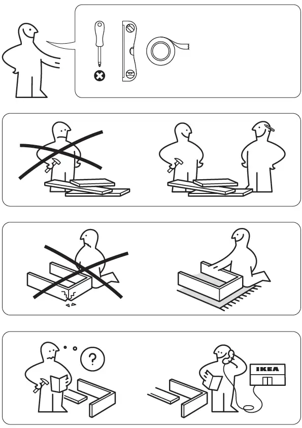 IKEA PLATSA Open Shelving Unit installation