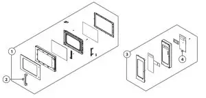 WINCO EMW-1000ST Commercial Stainless-Exploded View