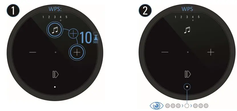 REVOX STUDIOART Speaker User Guide - Integration of A100 in the local network with WPS function