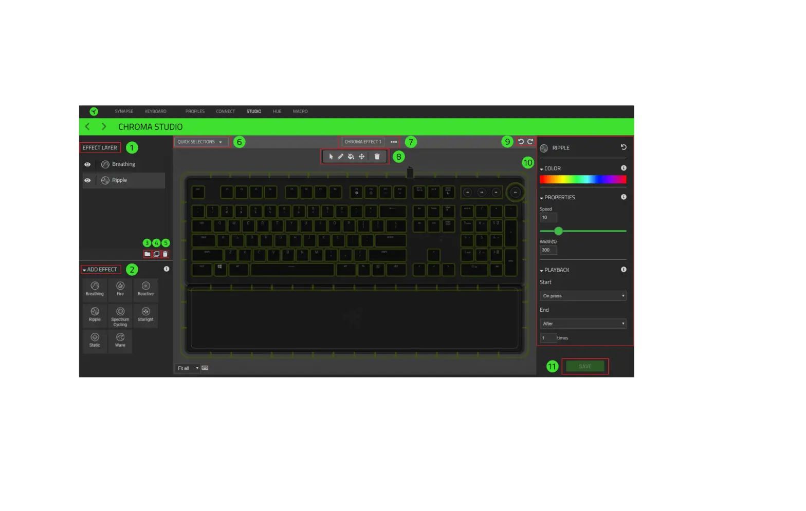 How To Use Chroma Studio In Synapse 3
