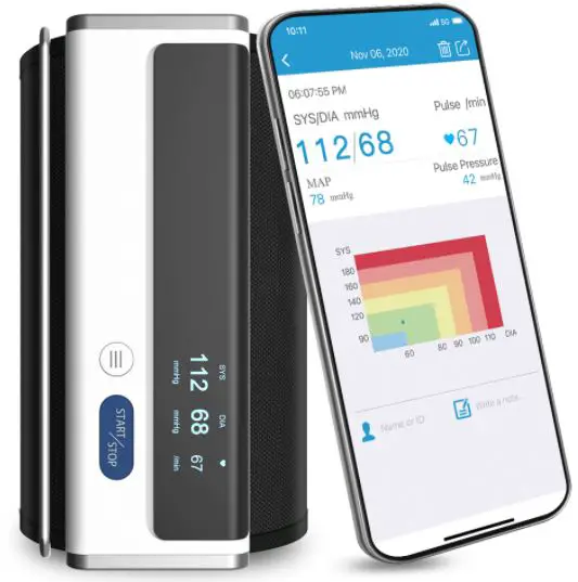 Wellue BP2A Automatic Upper Arm Blood Pressure Monitor
