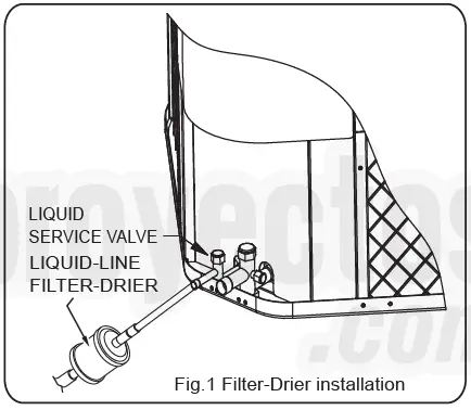 Climaproyectos Vertical Discharge Air Conditioner QS01I-034AW-figure1