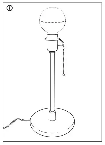 IKEA KRYSSMAST Nickel Plated Table Lamp Base fig7
