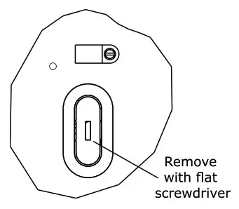 U-Line Crescent Ice Maker - Break away filler feature