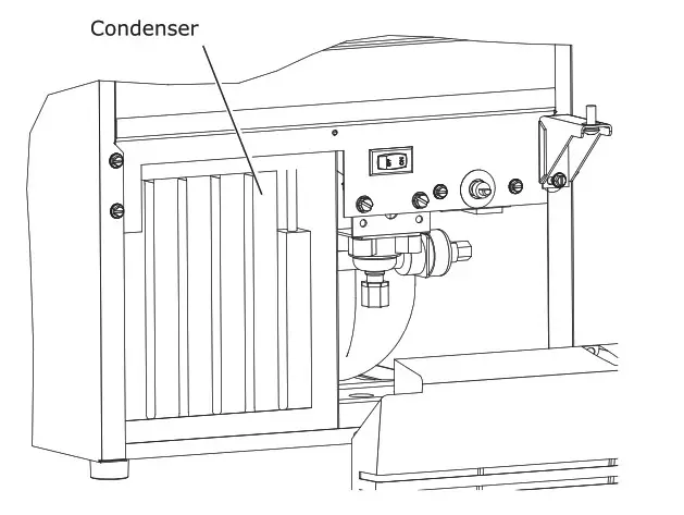 U-Line Crescent Ice Maker - Cleaning Condenser
