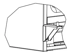 U-Line Crescent Ice Maker - Install bottom hinge