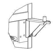 U-Line Crescent Ice Maker - Remove bottom hinge