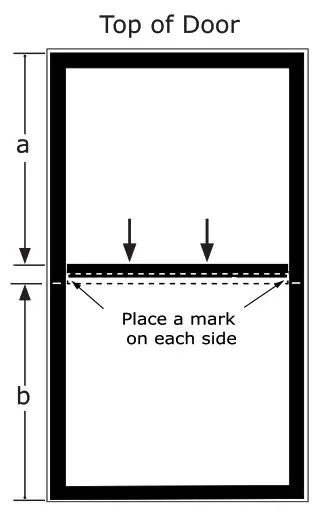 U-Line Crescent Ice Maker - Top of Door