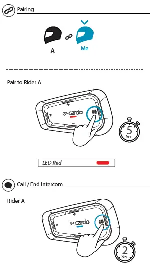 cardo 10054852 SPIRIT HD Single Set fig 10