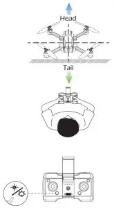 HOLY STONE HS440 Foldable FPV---head