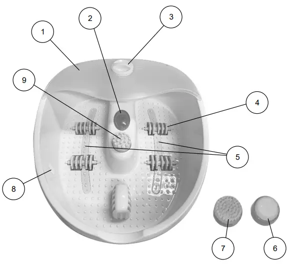 anko SS-601A Foot Spa fig3