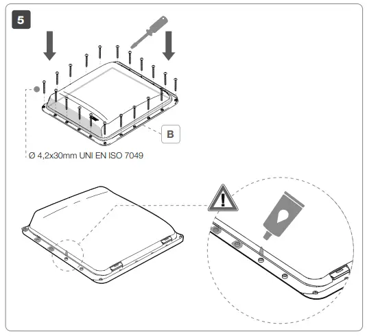 FIAMMA CF10202 Turbo Vent 40 Skylight fig10