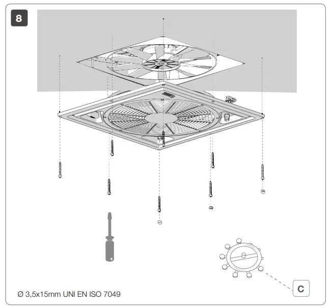 FIAMMA CF10202 Turbo Vent 40 Skylight fig14