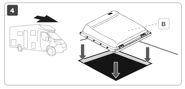 FIAMMA CF10202 Turbo Vent 40 Skylight fig9