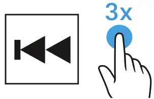 SENNHEISER Headphones CX 350BT - previous