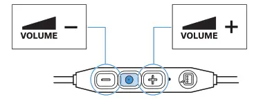 SENNHEISER Headphones CX 350BT - volume