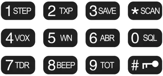 NUMERIC KEYPAD