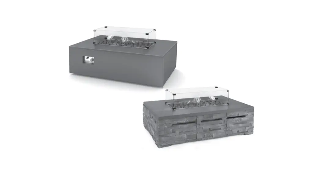 Kettler Klfp202-0300 Kalos Stone Gas Fire Pit Table Instruction Manual