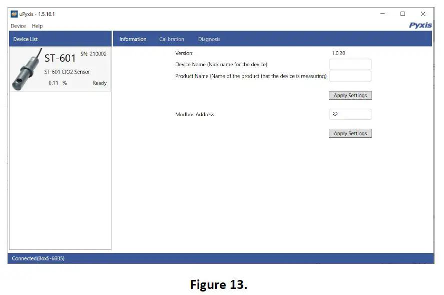 Pyxis ST-601 CLO2 Concentration Sensor-15
