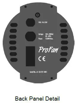 tmb ProFan Powerful Variable Speed Professional Fan fig-1