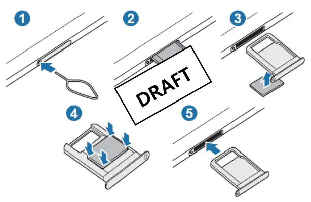 SAMSUNG SM T736B Galaxy Tab S7 FE 5G Tablet - Installing
