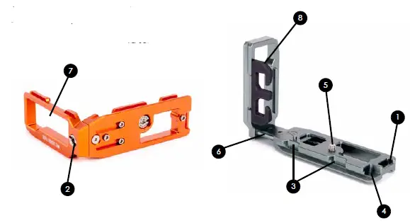 GRACY Fujifilm GFX 50S II and 100S Dedicated L-Bracket 1