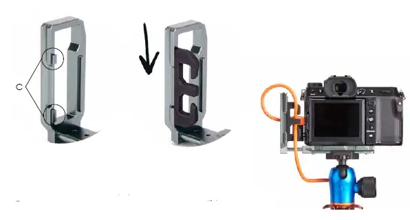 GRACY Fujifilm GFX 50S II and 100S Dedicated L-Bracket 4