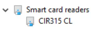 SMC EXW1-NT1 NFC Reader - Device Manager